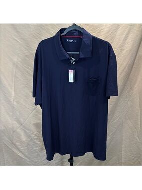 Daniel Cremieux Men's Dark Navy Pocket Polo